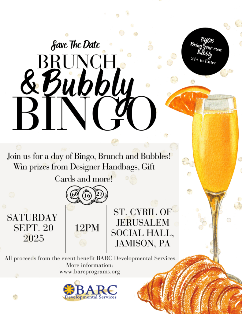 fall bingo save the date